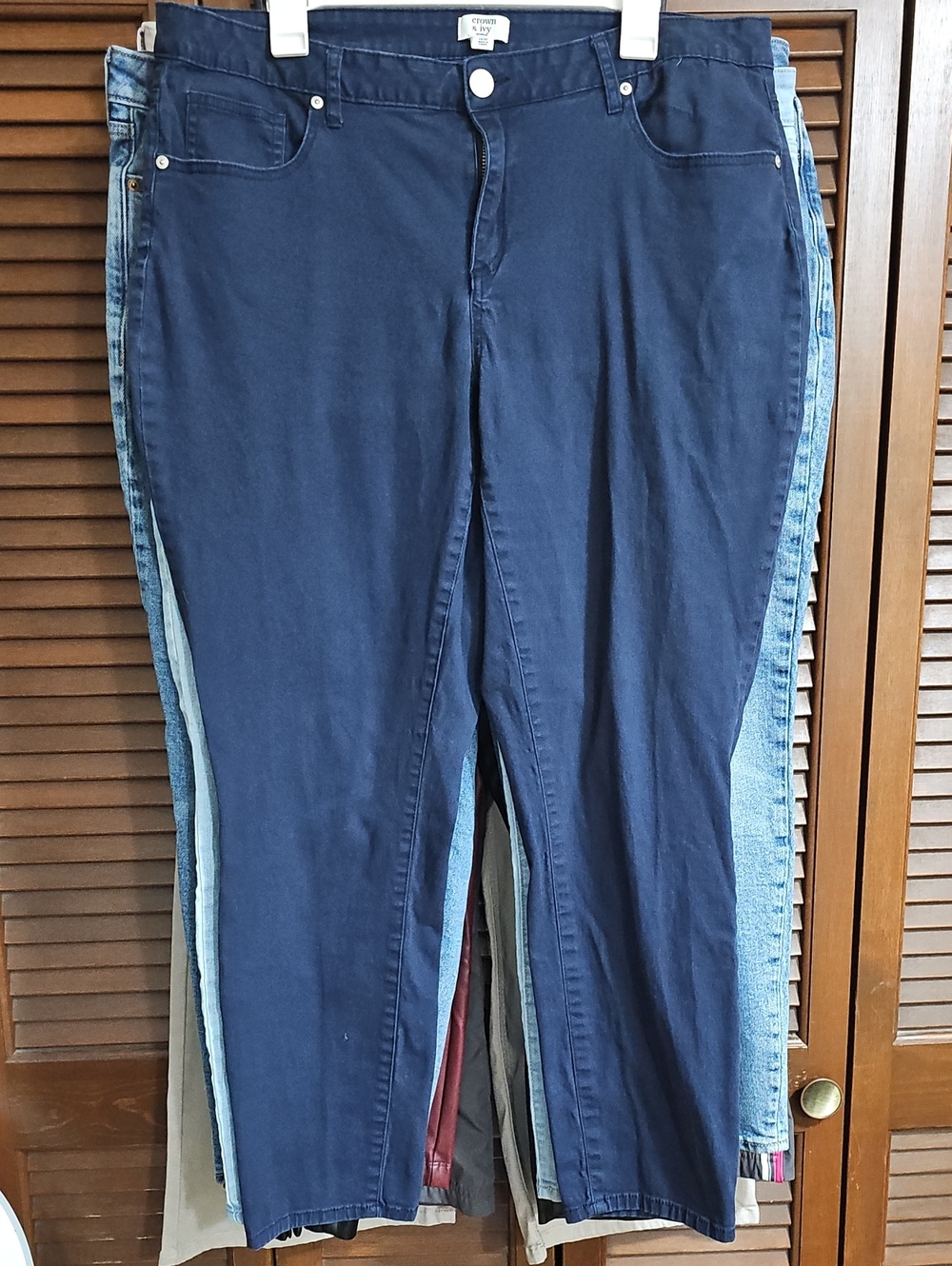 Stretch Navy Women’s Jeans - Comfort Fit